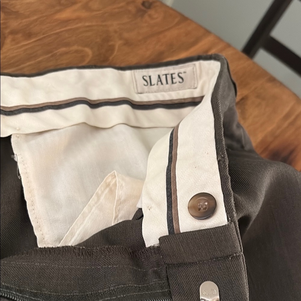 Slates Dark Brown Pants